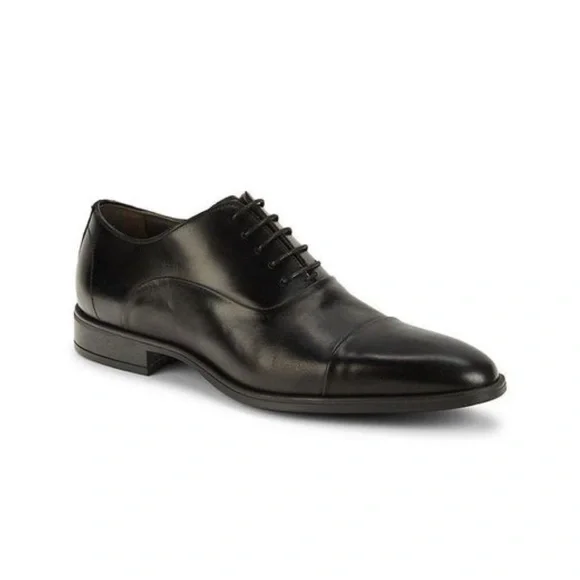 Bruno Magli Men’s Mario Black Oxford Derby’s Dress Shoes Bruno Magli Mario Leather Oxford (Men) | Nordstromrack main image 3